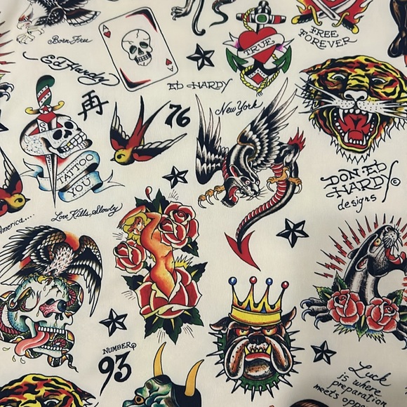 NWT Ed Hardy Dress Size Medium. - Picture 6 of 10